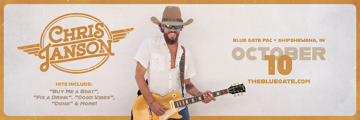Chris Janson feat. Joe Lasher - October 10, 2025 - Shipshewana, IN