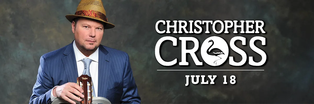 Christopher Cross - July 18, 2024 - Shipshewana, IN