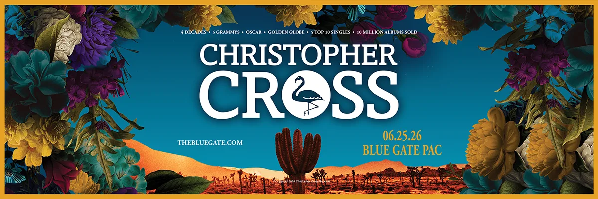 Christopher Cross - June 25, 2026 - Shipshewana, IN