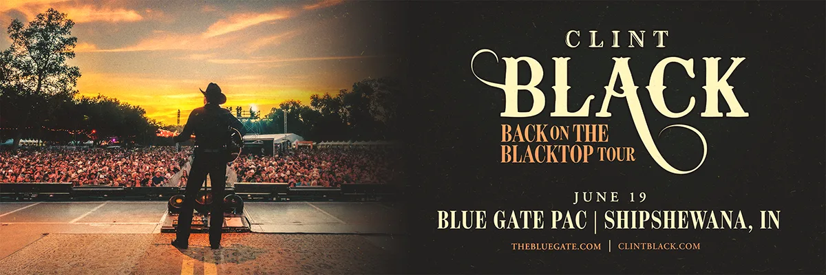 Clint Black - June 19, 2025 - Shipshewana, IN