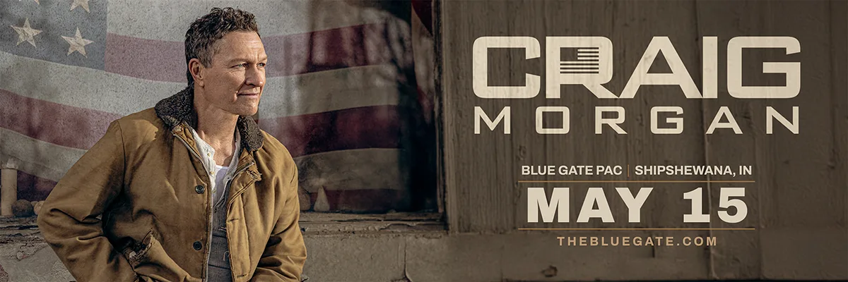 Craig Morgan - May 15, 2026 - Shipshewana, IN