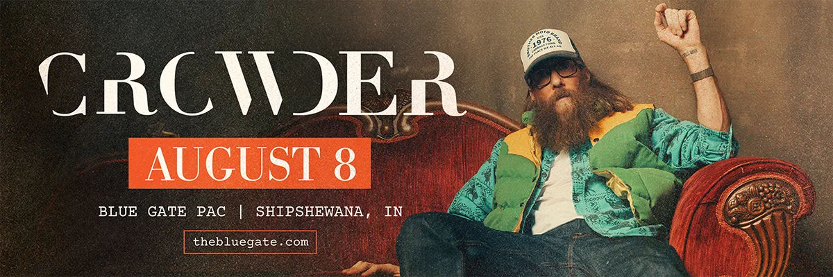 Crowder - August 8, 2026 - Shipshewana, IN