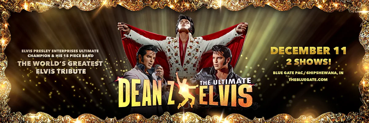 Dean Z's Ultimate Elvis Christmas - December 11, 2025 - Shipshewana, IN