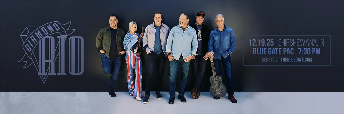 Diamond Rio - December 19, 2025 - Shipshewana, IN