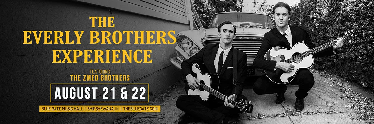 The Everly Brothers Experience - August 21, 2026 - Shipshewana, IN