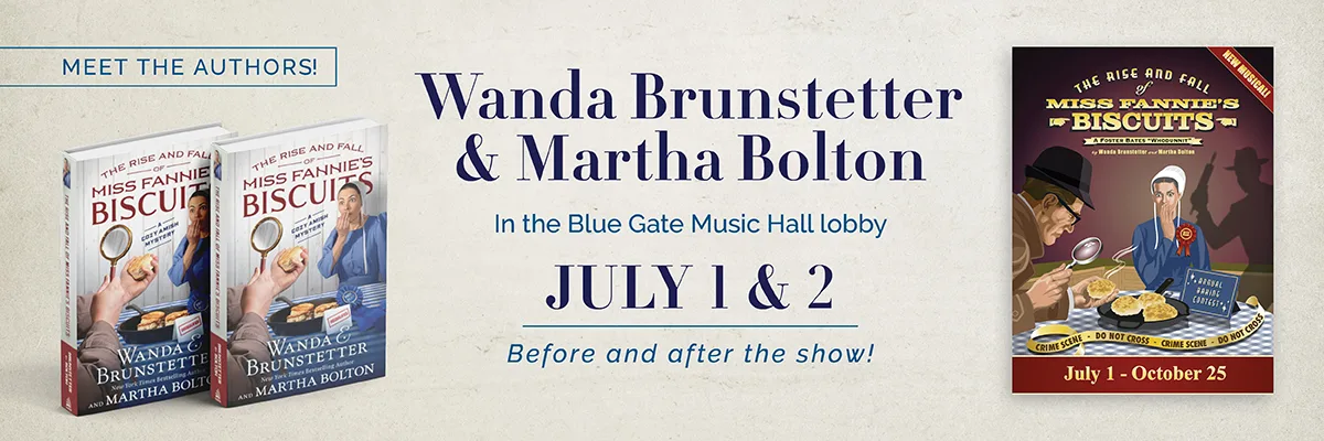 Wanda Brunstetter & Martha Bolton Book Signing - July 1, 2025 - Shipshewana, IN