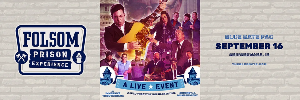 Folsom Prison Experience - September 16, 2026 - Shipshewana, IN