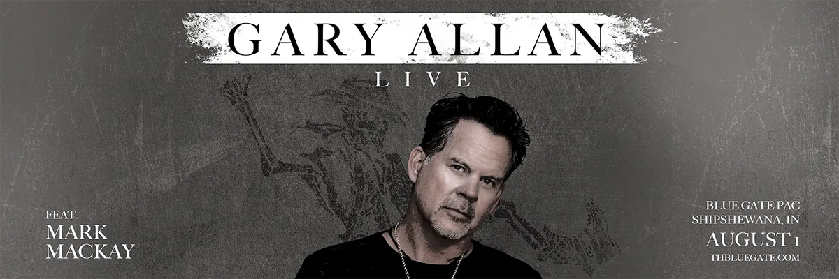 Gary Allan feat. Mark Mackay  - August 1, 2025 - Shipshewana, IN