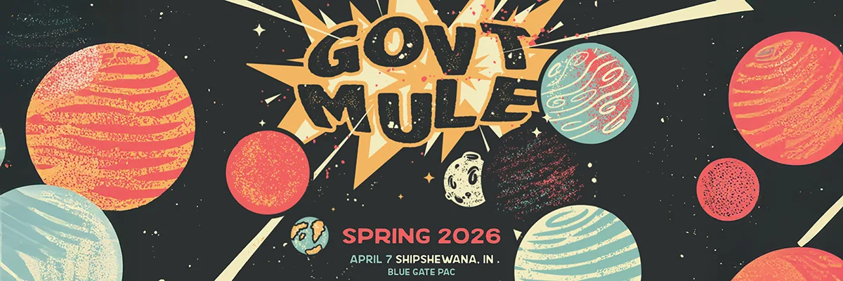 Gov't Mule - April 7, 2026 - Shipshewana, IN