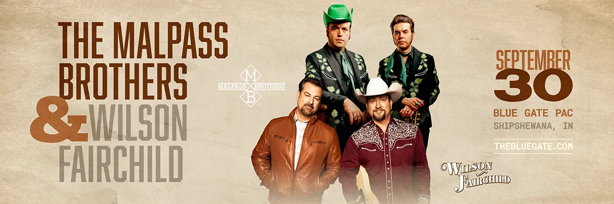 Malpass Brothers & Wilson Fairchild - September 30, 2026 - Shipshewana, IN