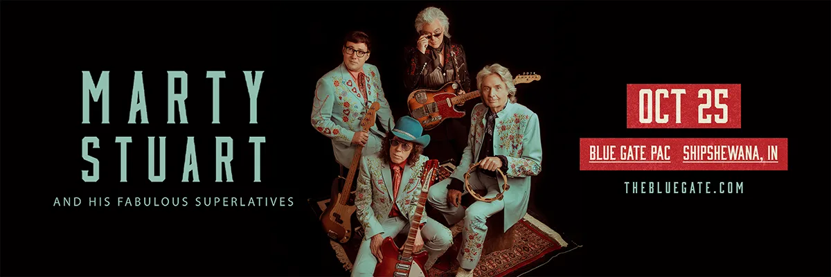 Marty Stuart & His Fabulous Superlatives - October 25, 2025 - Shipshewana, IN