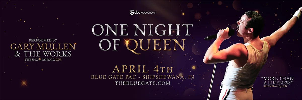 One Night of Queen - April 4, 2026 - Shipshewana, IN