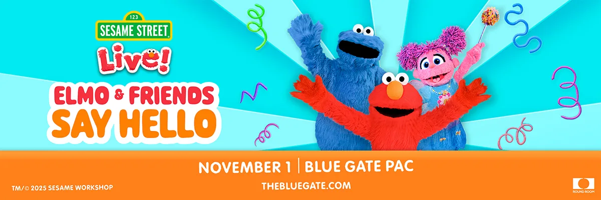 Sesame Street Live - Elmo and Friends Say Hello!  - November 1, 2025 - Shipshewana, IN