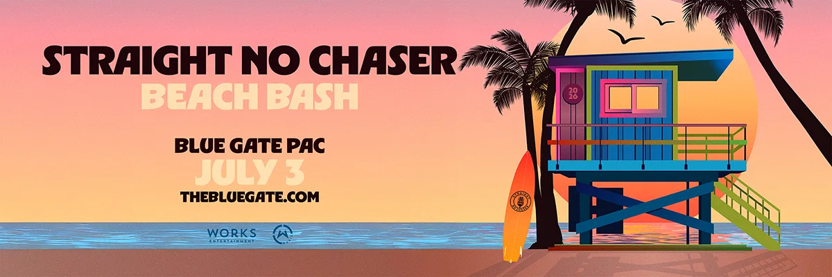 Straight No Chaser - July 3, 2026 - Shipshewana, IN