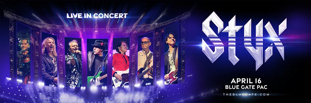 STYX - April 16, 2026 - Shipshewana, IN