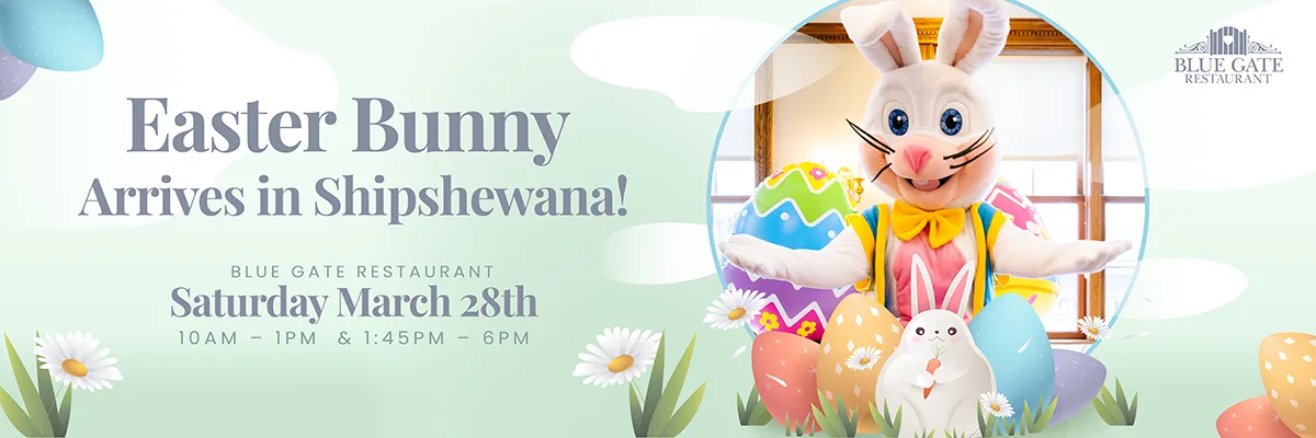 The Easter Bunny Visits Shipshewana! - March 28, 2026 - Shipshewana, IN