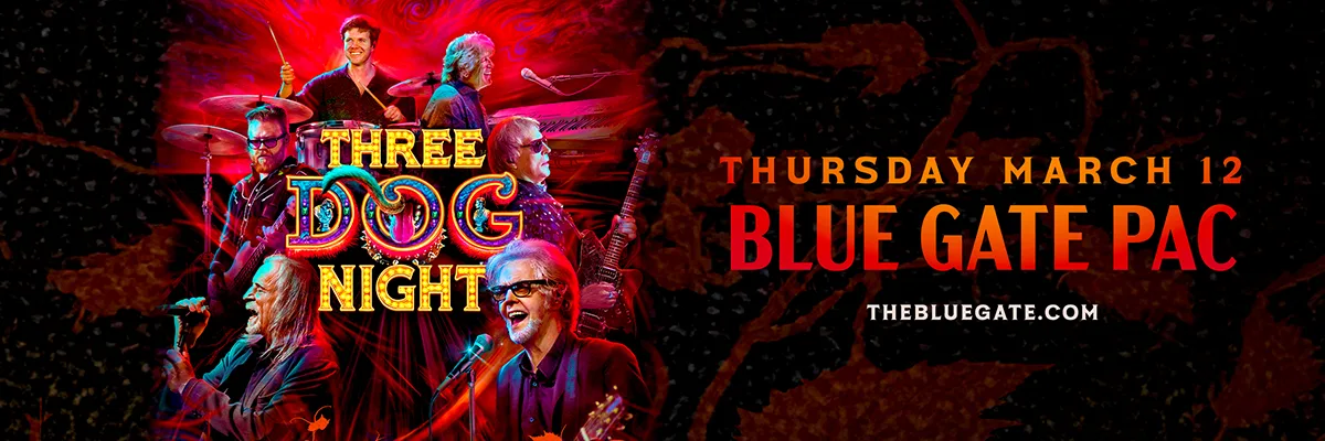 Three Dog Night - March 12, 2026 - Shipshewana, IN