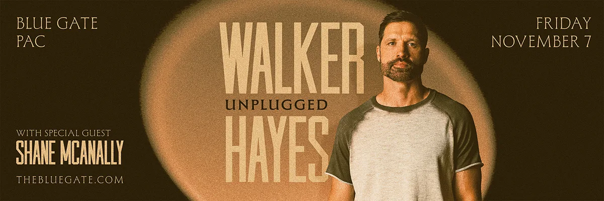 Walker Hayes: Unplugged - November 7, 2025 - Shipshewana, IN
