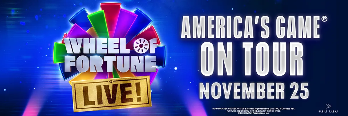 Wheel of Fortune Live - Nov 25th - Shipshewana, IN