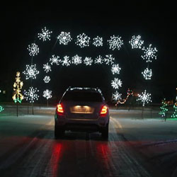 Lights of Joy Drive Thru | Shipshewana, Indiana