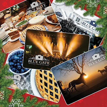 Blue Gate Hospitality Gift Cards | Shipshewana, Indiana